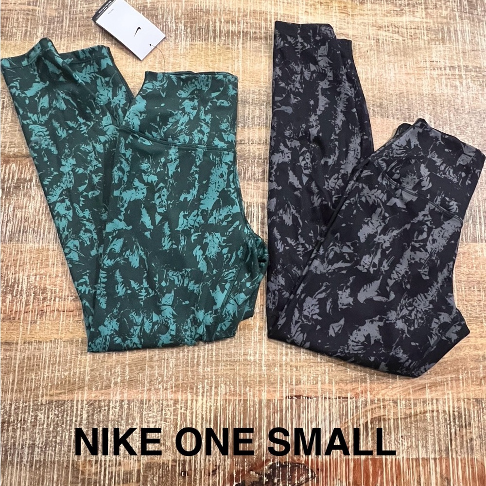 Brand New Nike One Leggings Set of 2 SIZE SMALL